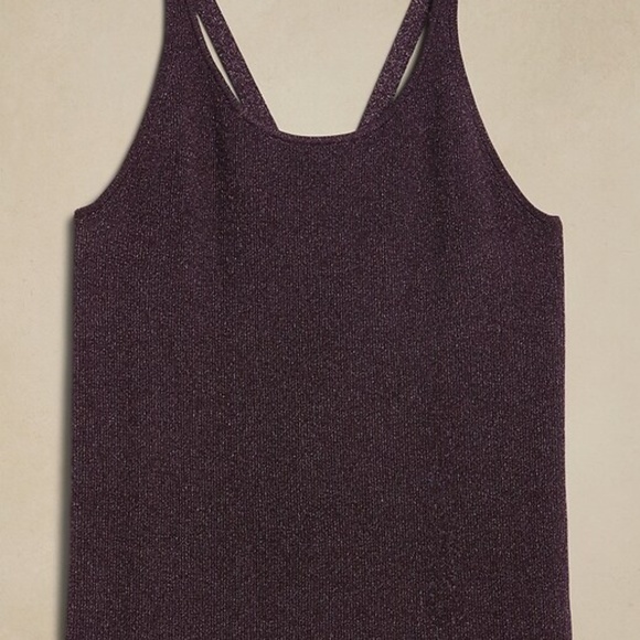 Banana Republic Tan Ribbed Tank Top - Picture 9 of 12